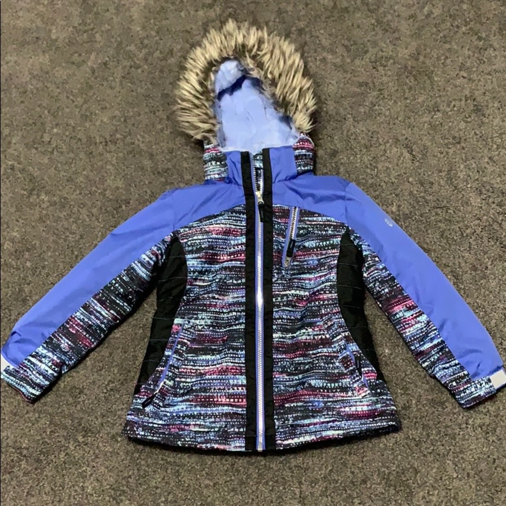Girls free country snow jacket size xs 5-6